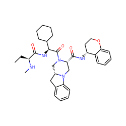 CC[C@H](NC)C(=O)N[C@H](C(=O)N1C[C@H]2Cc3ccccc3N2C[C@H]1C(=O)N[C@@H]1CCOc2ccccc21)C1CCCCC1 ZINC000103250127