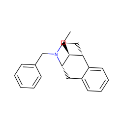 CC[C@H]1[C@@H]2CCN(Cc3ccccc3)[C@H]1Cc1ccccc12 ZINC000013801915