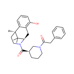 CC1(C)[C@H]2Cc3c(O)cccc3[C@]1(C)CCN2C(=O)[C@@H]1CCCN(C(=O)Cc2ccccc2)C1 ZINC000205473525