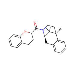 CC1(C)[C@H]2Cc3ccccc3[C@]1(C)CCN2C(=O)[C@@H]1CCc2ccccc2O1 ZINC000197895910