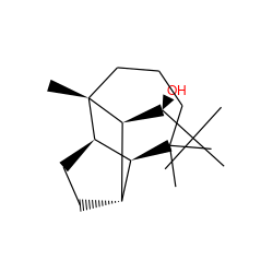 CC1(C)CCC[C@]2(C)[C@@H]([C@@H](O)C(C)(C)C)[C@H]3CC[C@@H]2[C@H]31 ZINC000028645685