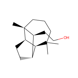 CC1(C)CCC[C@]2(C)[C@@H](CCO)[C@H]3CC[C@@H]2[C@H]31 ZINC000028645583