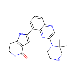 CC1(C)CNCCN1c1cnc2cccc(-c3cc4c([nH]3)CCNC4=O)c2n1 ZINC000222405765