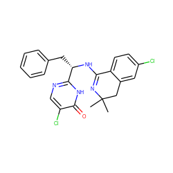 CC1(C)Cc2cc(Cl)ccc2C(N[C@@H](Cc2ccccc2)c2ncc(Cl)c(=O)[nH]2)=N1 ZINC000095601775