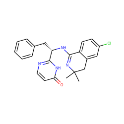 CC1(C)Cc2cc(Cl)ccc2C(N[C@@H](Cc2ccccc2)c2nccc(=O)[nH]2)=N1 ZINC000095604136