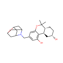 CC1(C)Oc2cc(CN3C4CC5CC3CC(C4)O5)cc(O)c2[C@@H]2C[C@@H](O)CC[C@H]21 ZINC000058538380