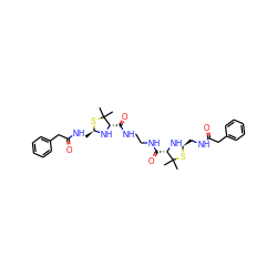 CC1(C)S[C@H](CNC(=O)Cc2ccccc2)N[C@H]1C(=O)NCCNC(=O)[C@@H]1N[C@@H](CNC(=O)Cc2ccccc2)SC1(C)C ZINC000026841958