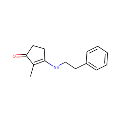 CC1=C(NCCc2ccccc2)CCC1=O ZINC000022342271