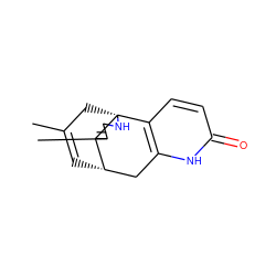 CC1=C[C@H]2Cc3[nH]c(=O)ccc3[C@@]3(C1)NCC(C)=C23 ZINC000100792256