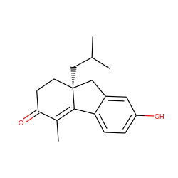 CC1=C2c3ccc(O)cc3C[C@]2(CC(C)C)CCC1=O ZINC000034018160