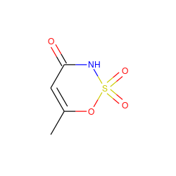 CC1=CC(=O)NS(=O)(=O)O1 ZINC000002009976