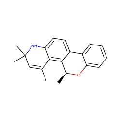 CC1=CC(C)(C)Nc2ccc3c(c21)[C@H](C)Oc1ccccc1-3 ZINC000027078625