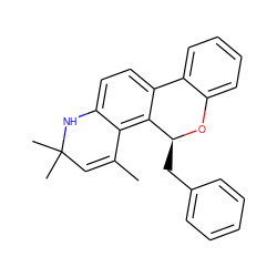 CC1=CC(C)(C)Nc2ccc3c(c21)[C@H](Cc1ccccc1)Oc1ccccc1-3 ZINC000013781696