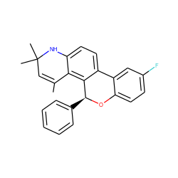 CC1=CC(C)(C)Nc2ccc3c(c21)[C@H](c1ccccc1)Oc1ccc(F)cc1-3 ZINC000013777155