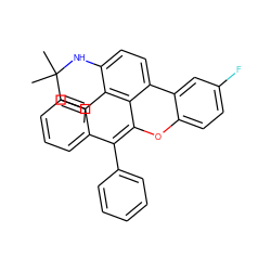 CC1=CC(C)(C)Nc2ccc3c(c21)C(=C(c1ccccc1)c1ccccc1)Oc1ccc(F)cc1-3 ZINC000013490435