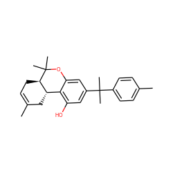 CC1=CC[C@@H]2[C@@H](C1)c1c(O)cc(C(C)(C)c3ccc(C)cc3)cc1OC2(C)C ZINC000040892078