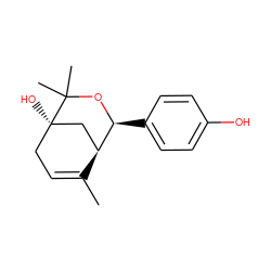 CC1=CC[C@]2(O)C[C@H]1[C@H](c1ccc(O)cc1)OC2(C)C ZINC000028131195