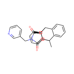 CC12c3ccccc3C(c3ccccc31)[C@@H]1C(=O)N(Cc3cccnc3)C(=O)[C@H]12 ZINC000001064218