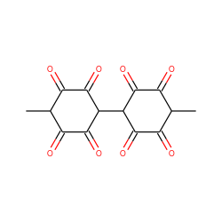 CC1C(=O)C(=O)C(C2C(=O)C(=O)C(C)C(=O)C2=O)C(=O)C1=O ZINC000002017534