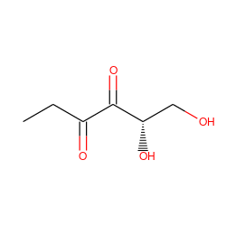 CCC(=O)C(=O)[C@@H](O)CO ZINC000038864558