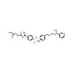 CCC(=O)CCc1nc(-c2ccc(S(=O)(=O)Nc3ccc(CCNC[C@H](O)c4cccnc4)cc3)cc2)no1 ZINC000029222367