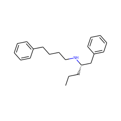 CCC[C@@H](Cc1ccccc1)NCCCCc1ccccc1 ZINC000013736004