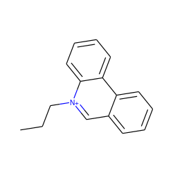 CCC[n+]1cc2ccccc2c2ccccc21 ZINC000005844258