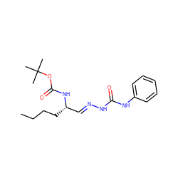 CCCC[C@@H](/C=N/NC(=O)Nc1ccccc1)NC(=O)OC(C)(C)C ZINC000028570123