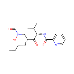 CCCC[C@H](CN(O)C=O)C(=O)[C@@H](NC(=O)c1ccccn1)C(C)C ZINC000066101620