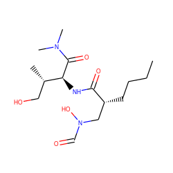 CCCC[C@H](CN(O)C=O)C(=O)N[C@H](C(=O)N(C)C)[C@@H](C)CO ZINC000026648209