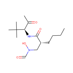 CCCC[C@H](CN(O)C=O)C(=O)N[C@H](C(C)=O)C(C)(C)C ZINC000003924245