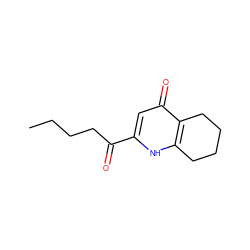 CCCCC(=O)c1cc(=O)c2c([nH]1)CCCC2 ZINC000045497134