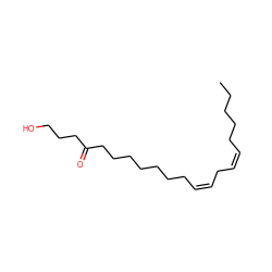 CCCCC/C=C\C/C=C\CCCCCCCC(=O)CCCO ZINC000013490261