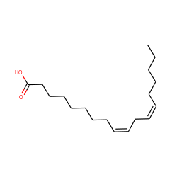 CCCCC/C=C\C/C=C\CCCCCCCC(=O)O ZINC000004474613