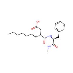 CCCCCCC[C@H](CC(=O)O)C(=O)N[C@@H](Cc1ccccc1)C(=O)NC ZINC000034801797