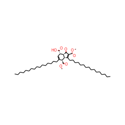 CCCCCCCCCCCCCCCCC1=C[C@H](C(=O)O)[C@H]2C(=O)C(C(=O)OC)=C(CCCCCCCCCCCCCCCC)[C@H]2[C@H]1C(=O)OC ZINC000037858735