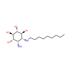 CCCCCCCCCN[C@@H]1[C@H](N)[C@H](O)[C@@H](O)[C@H](O)[C@H]1O ZINC000084604174