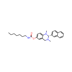 CCCCCCCNC(=O)Oc1ccc2c(c1)CN(C)[C@@H](c1ccc3ccccc3c1)N2C ZINC000653735477