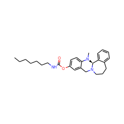 CCCCCCCNC(=O)Oc1ccc2c(c1)CN1CCCc3ccccc3[C@@H]1N2C ZINC000095577759