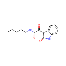 CCCCCNC(=O)C(=O)[C@H]1C(=O)Nc2ccccc21 ZINC000100560627