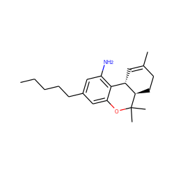 CCCCCc1cc(N)c2c(c1)OC(C)(C)[C@@H]1CCC(C)=C[C@@H]21 ZINC000045336700