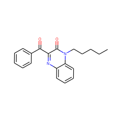 CCCCCn1c(=O)c(C(=O)c2ccccc2)nc2ccccc21 ZINC000002420030