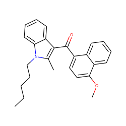 CCCCCn1c(C)c(C(=O)c2ccc(OC)c3ccccc23)c2ccccc21 ZINC000013476540