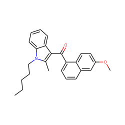 CCCCCn1c(C)c(C(=O)c2cccc3cc(OC)ccc23)c2ccccc21 ZINC000038331537