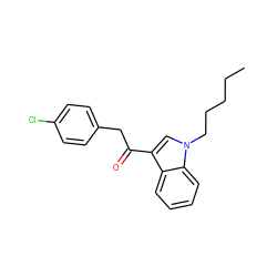 CCCCCn1cc(C(=O)Cc2ccc(Cl)cc2)c2ccccc21 ZINC000028461030