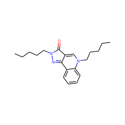 CCCCCn1nc2c3ccccc3n(CCCCC)cc-2c1=O ZINC000299855030