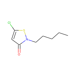 CCCCCn1sc(Cl)cc1=O ZINC000045495989