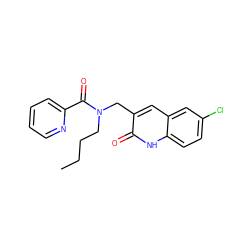 CCCCN(Cc1cc2cc(Cl)ccc2[nH]c1=O)C(=O)c1ccccn1 ZINC000066123670