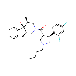 CCCCN1C[C@H](c2ccc(F)cc2F)[C@@H](C(=O)N2C[C@H](C)[C@@](O)(c3ccccc3)[C@H](C)C2)C1 ZINC000101337994