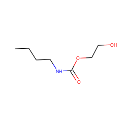 CCCCNC(=O)OCCO ZINC000001652011